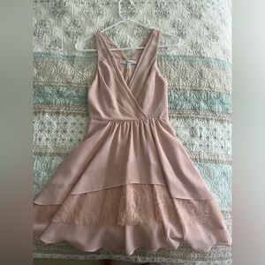 BCBG light pink dress
